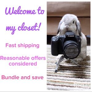 Welcome to my closet!